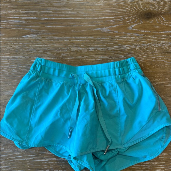 Lululemon Athletica Aqua Athletic Shorts - Picture 2 of 3